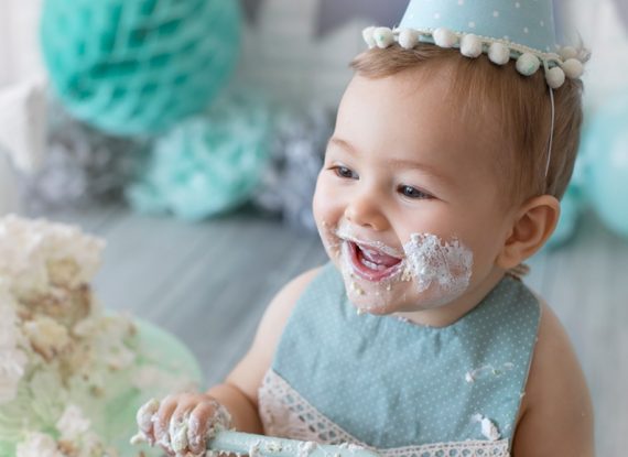 foto smash cake en valencia